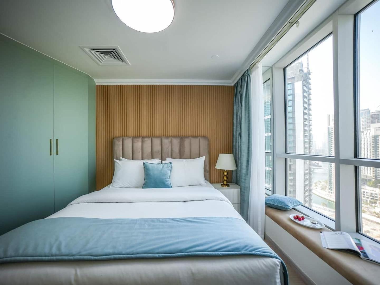 Deluxe 3 Bedroom With Marina & Sea View Dubai Eksteriør billede